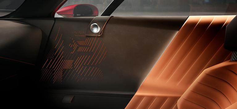 Caratteristico design a coste "Cannelloni".